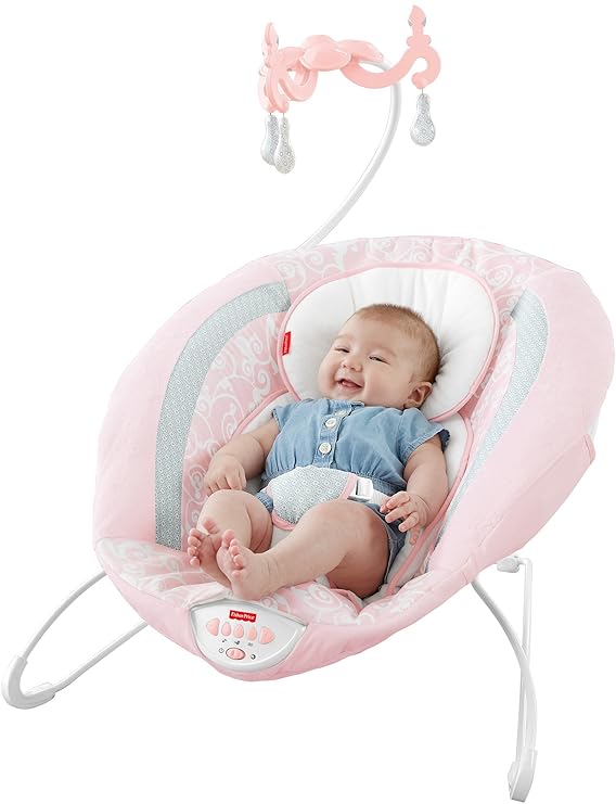 rose chandelier deluxe bouncer