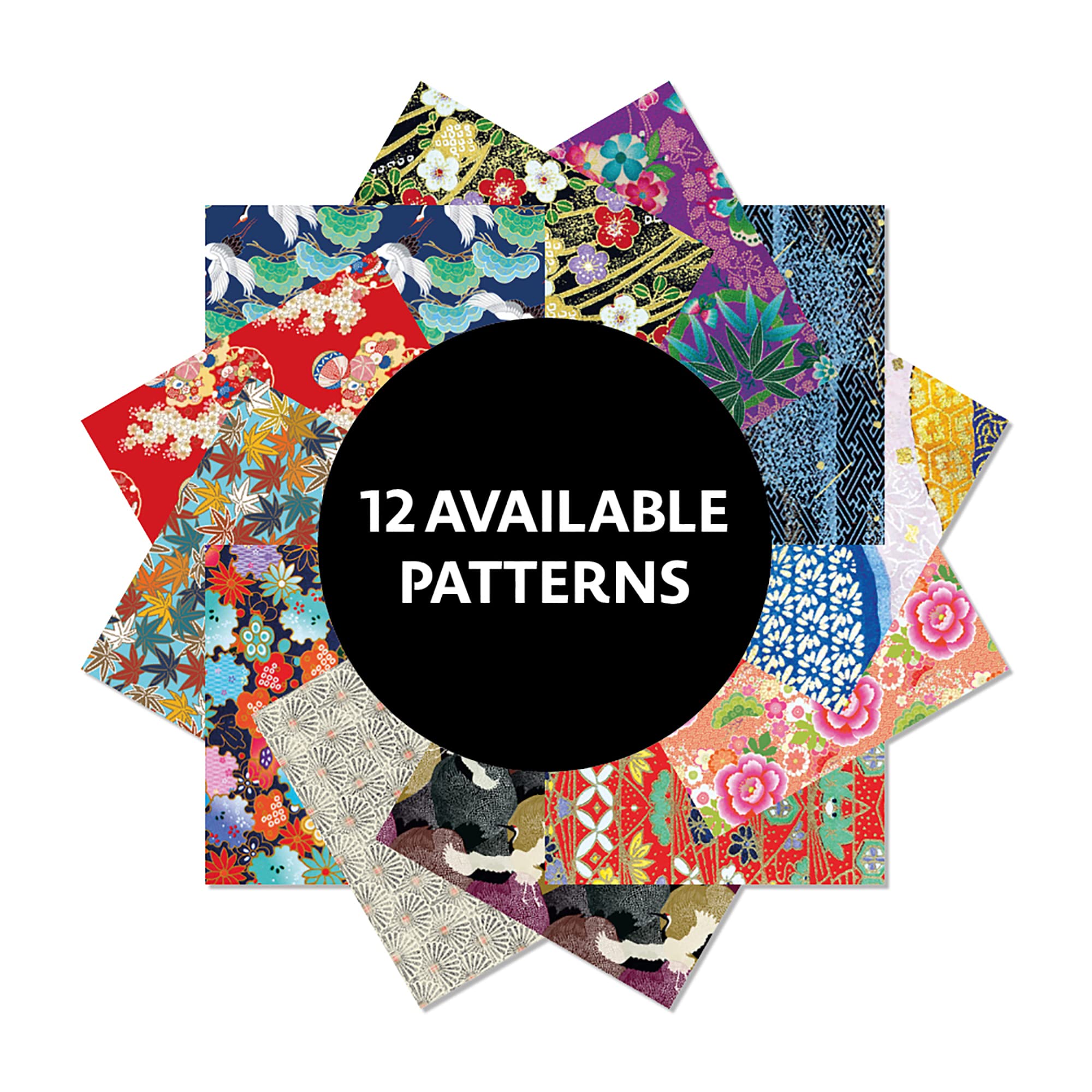 Origami Paper 500 sheets Japanese Washi Patterns 6