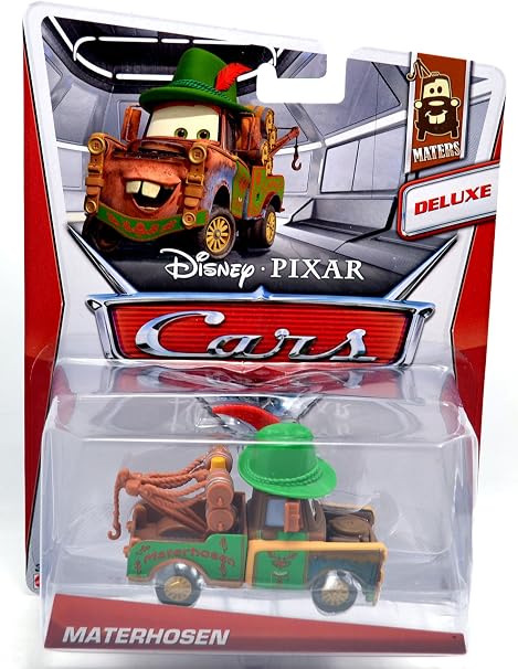 Amazon Mattel Disney Pixar Cars Maters Deluxe Materhosen マテル ディズニー ピクサー カーズ デラックス メーターホーゼン カーズ2 プラモデル 通販