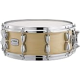 The Yamaha Tour Custom 14" x 5.5" Snare Drum with 6-ply 100% Maple Shell in Butterscotch Satin, All-Purpose Snare For the Serious and Working Drummer