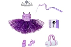 Rainbow High Fashion Pack, Ballet Recital Includes 1 Full Ballet Outfit, Shoes, Jewelry and Play Accessories. Mix & Match with Other Packs to Create Tons of Fun Looks. Kids Toy Gift Ages 4-12 Years﻿