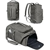 Gym Bag for Women with Shoe Compartment and Wet Pocket Convertible Gym Backpack workout Duffel Bag Multiple Pockets 30L