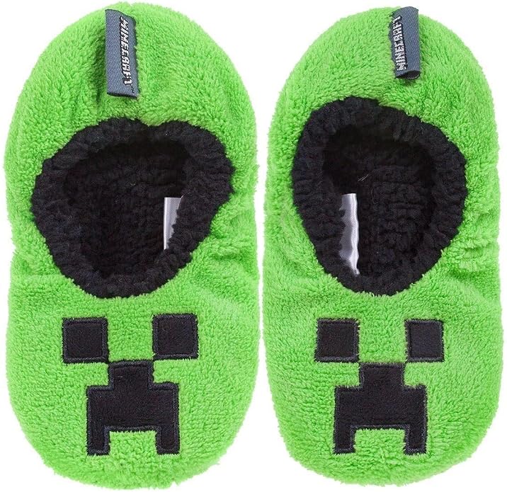 Scarpe Minecraft Pantofole Ufficiali Bambini Creeper urban-earth.co.uk