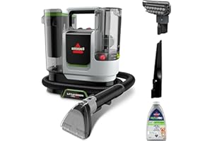 BISSELL Little Green ProHeat SmartMix, Portable Deep Cleaner, Self-Cleaning Tough Stain Tool and Specialized Pet Hair Removal Tool Included, 3935