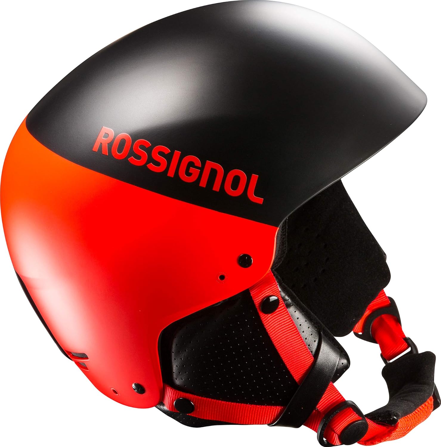 Rossignol Men's Hero 8 SL Impacts Ski Helmet with Chin Guard Black
