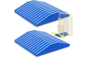 AceOrbit 2 Pcs Storage Rack for Quilting Rulers, 12 Slot Ruler Holder Organizer for Quilting and Sewing, Ideal for Home Office Desk Storage, Blue