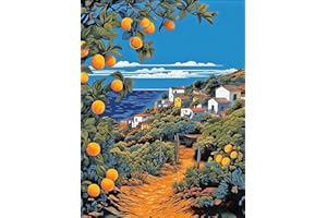 Leatrice Diamond Painting DIY Diamond Painting Kits 5D Art for Adults Art Glitter Suitable Home Wall Fall Decor Gifts of Crystal Rhinestone Embroidery Craft Autumn Drawing 11.8x15.7inch