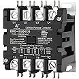 SUNLEE 4 Pole 40 Amp 50 RES 208/240V Coil Contactor fits Siemens 42CF25AG Lighting Heating Refrigeration Contactor, UL Recognized & Approved for UL 60335
