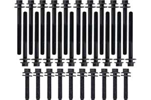 HiSport Engine Cylinder Head Bolt Set - Compatible with 2003-2018 Dodge Ram Chrysler 5.7L 6.1L 6.4L Jeep - Replace ES 72200