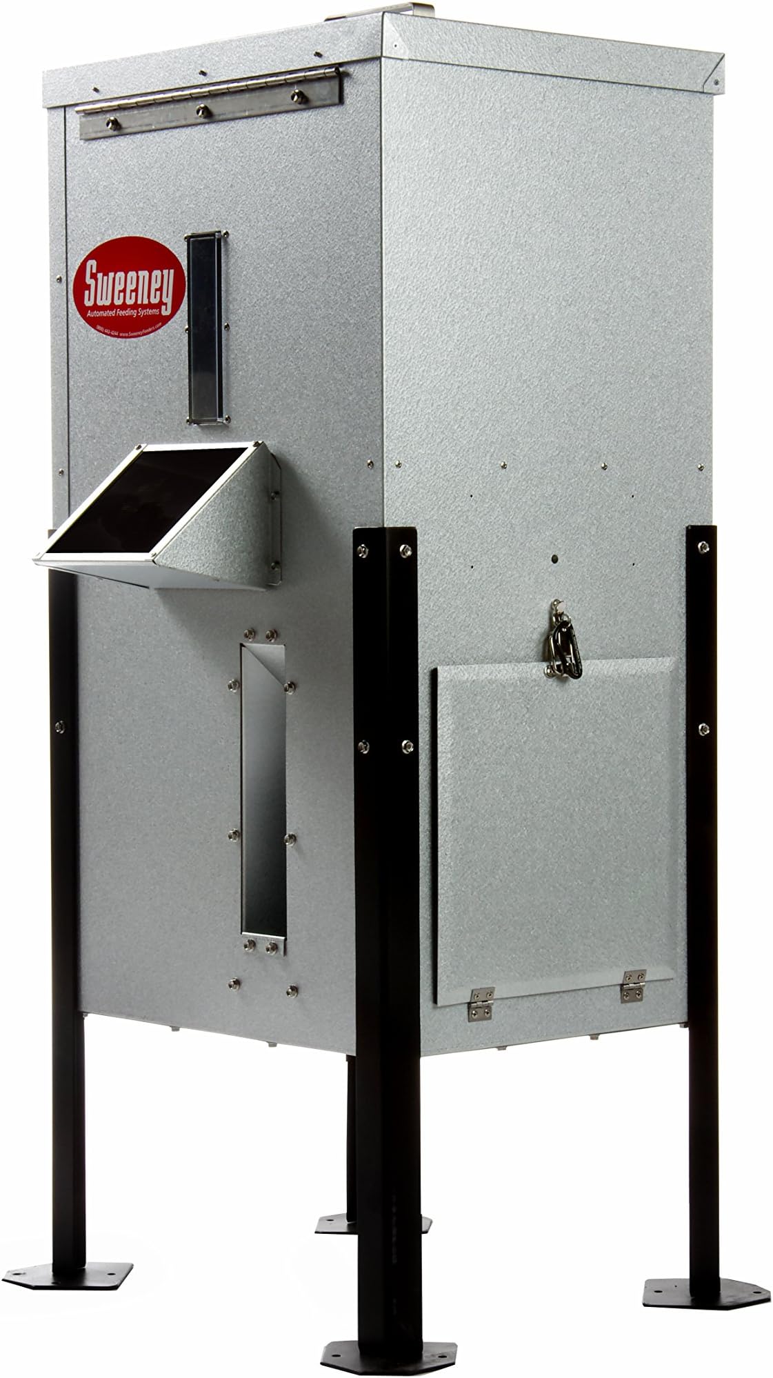 Sweeney Feeders Dock Mount Automatic Directional Fish Feeder - 125 Pound Capacity