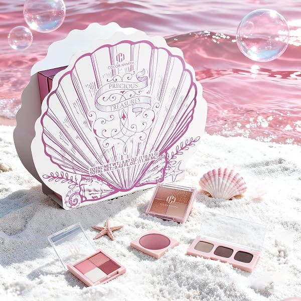 COLOR NYMPH MAKEUP KIT FOR GIRL, BIRTHDAY GIFT FOR TEEN GIRLS, 24PCS BIRTHDAY ADVENT CALENDAR FOR TEENAGER GIRLS #PINK