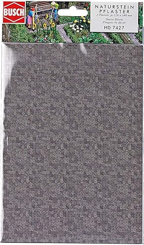 Busch 7427 Stone Pavement HO Scenery Scale Model Scenery