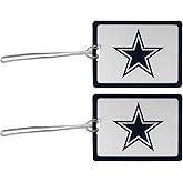 NFL Dallas Cowboys Vinyl Luggage Tag, 2pk, Blue