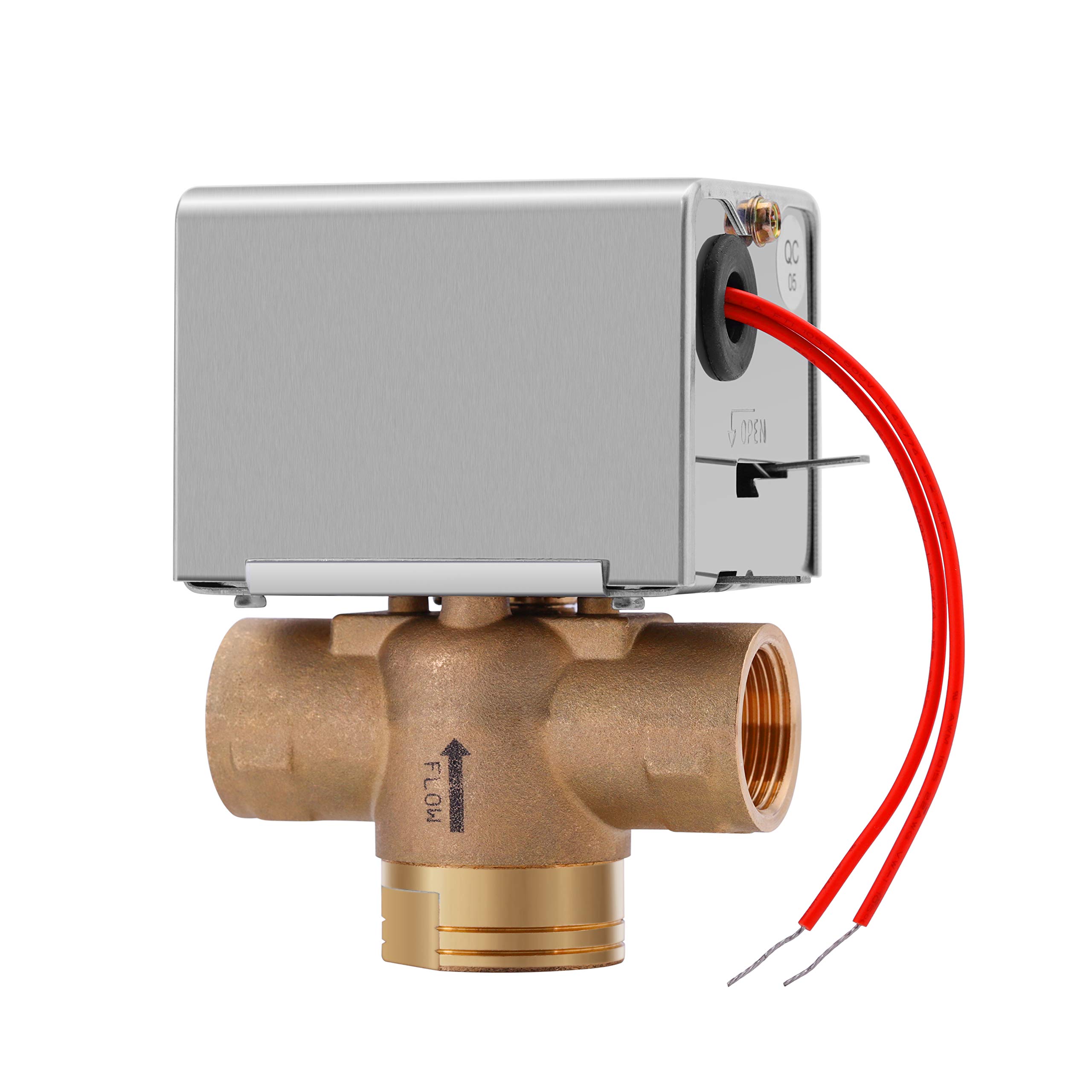 VALEMO V33B3-A30 3-Port MOTORISED Zone Valve Normally Closed 3/4 BSP