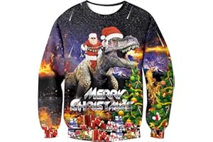 BesserBay Christmas Unisex Kids Ugly Sweatshirt 5-14 Years