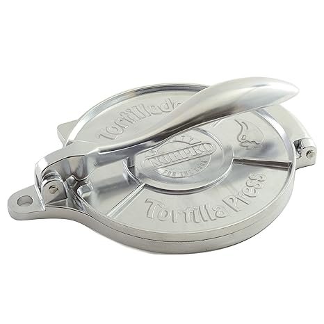 norpro cast aluminum homemade tortilla press