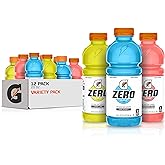 Gatorade Variety Pack Thirst Quencher, 20 Fl Oz Bottles, 12 Pack