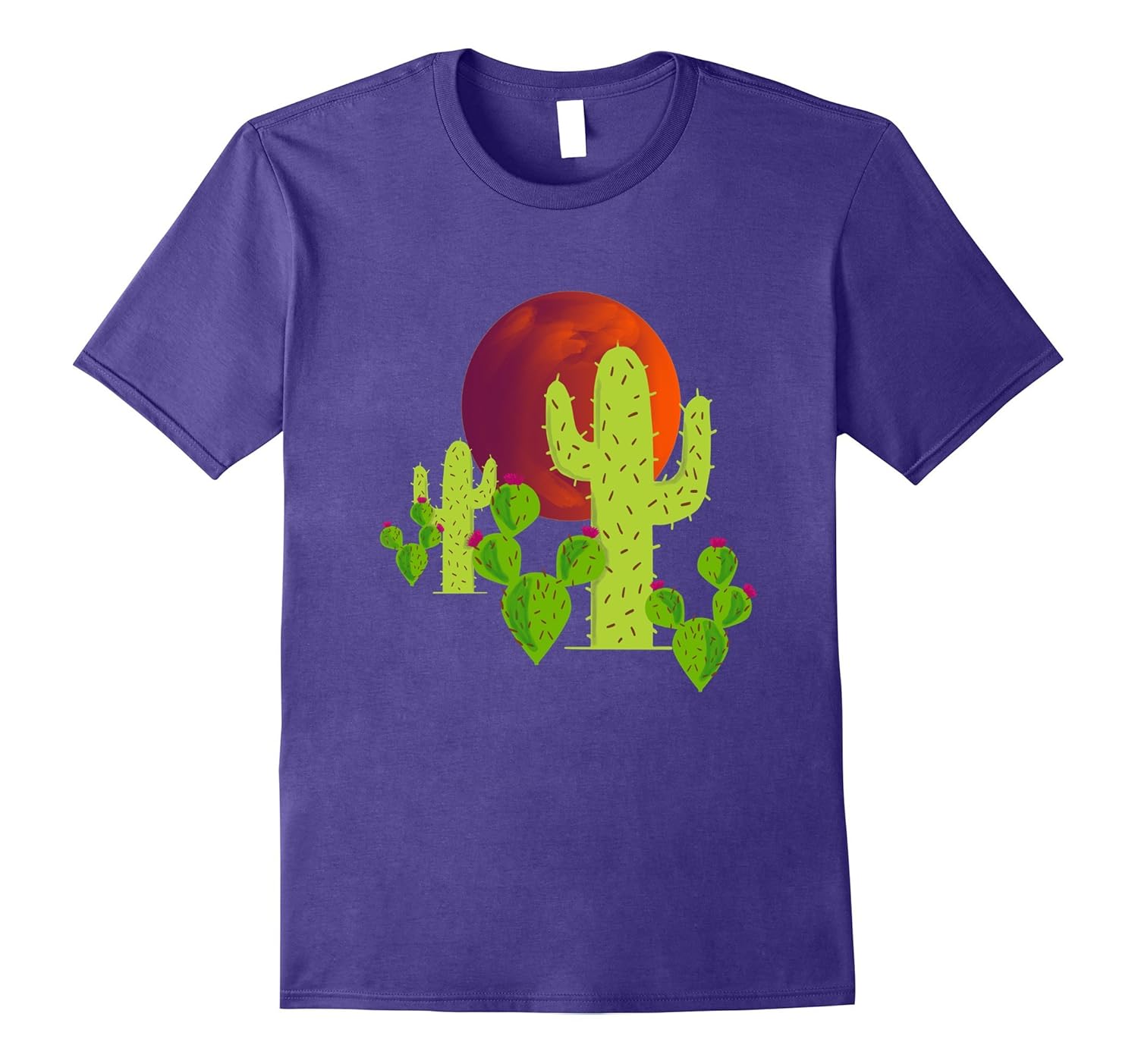 Southwest Cactus Desert t shirt-ANZ