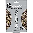 WONDERFUL PISTACHIO Sea Salt & Pepper No Shells Pistachios, 5.5 OZ