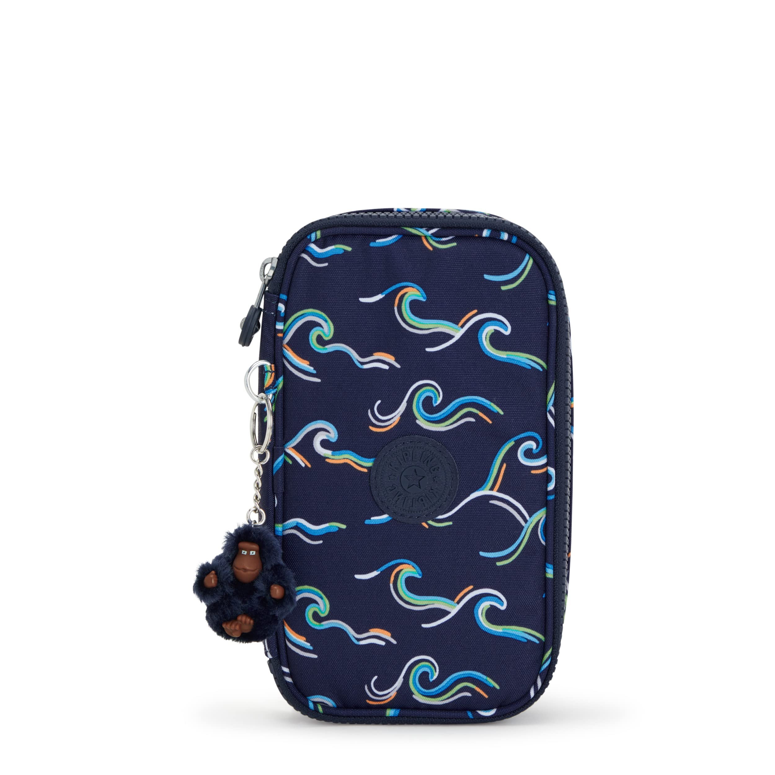 Kipling 50 PENS, Pencil Case Holds Up To 50 Pens,21 cm, 1 L, Fun Ocean Prt