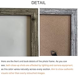 BESCRCL 8x10 Picture Frame Grey Set of 6, Display