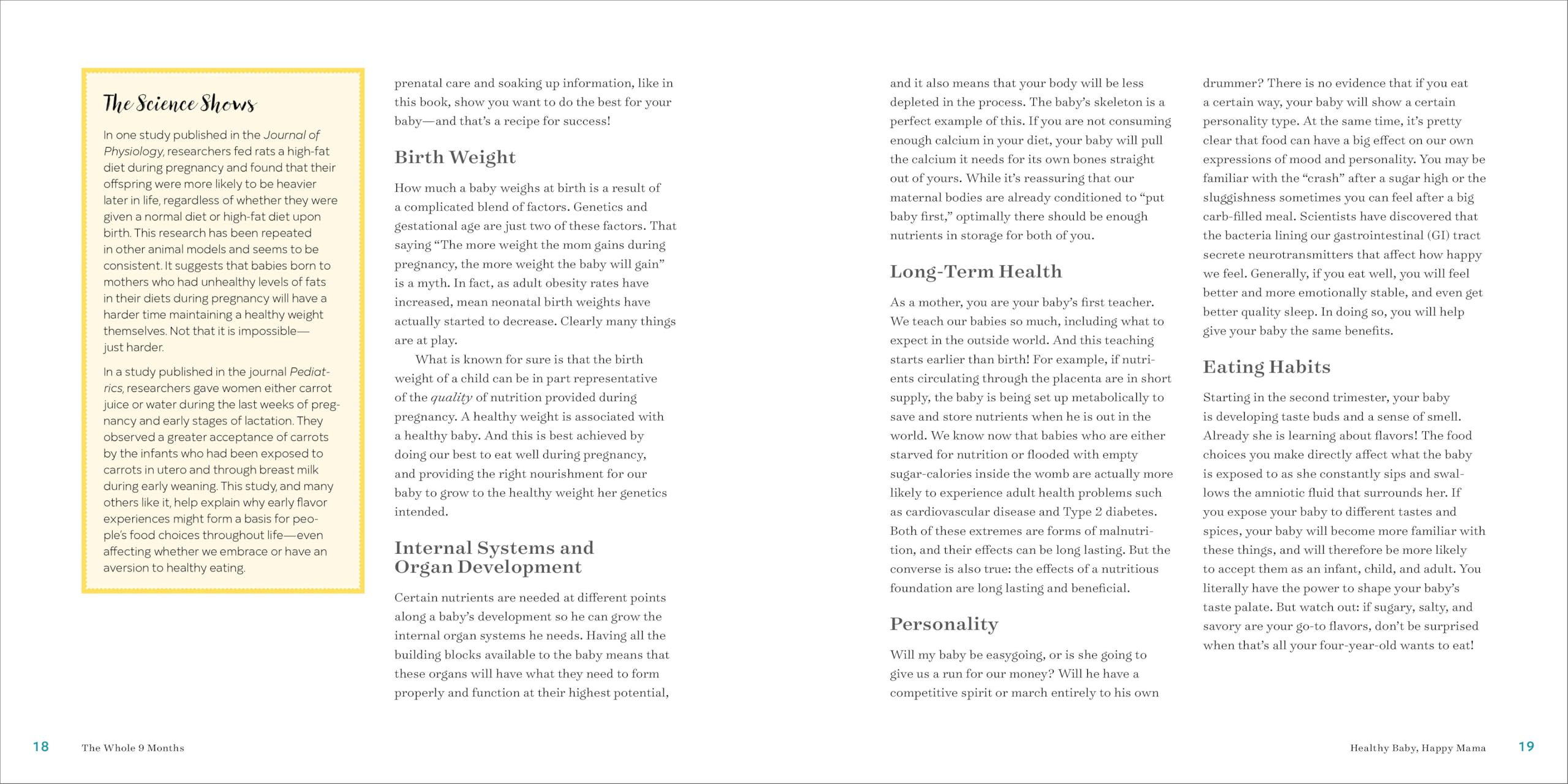 The Whole 9 Months: A Week-By-Week Pregnancy Nutrition Guide with Recipes for a Healthy Start