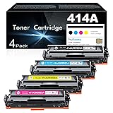 414A Toner Cartridges 4 Pack High Yield Replacement