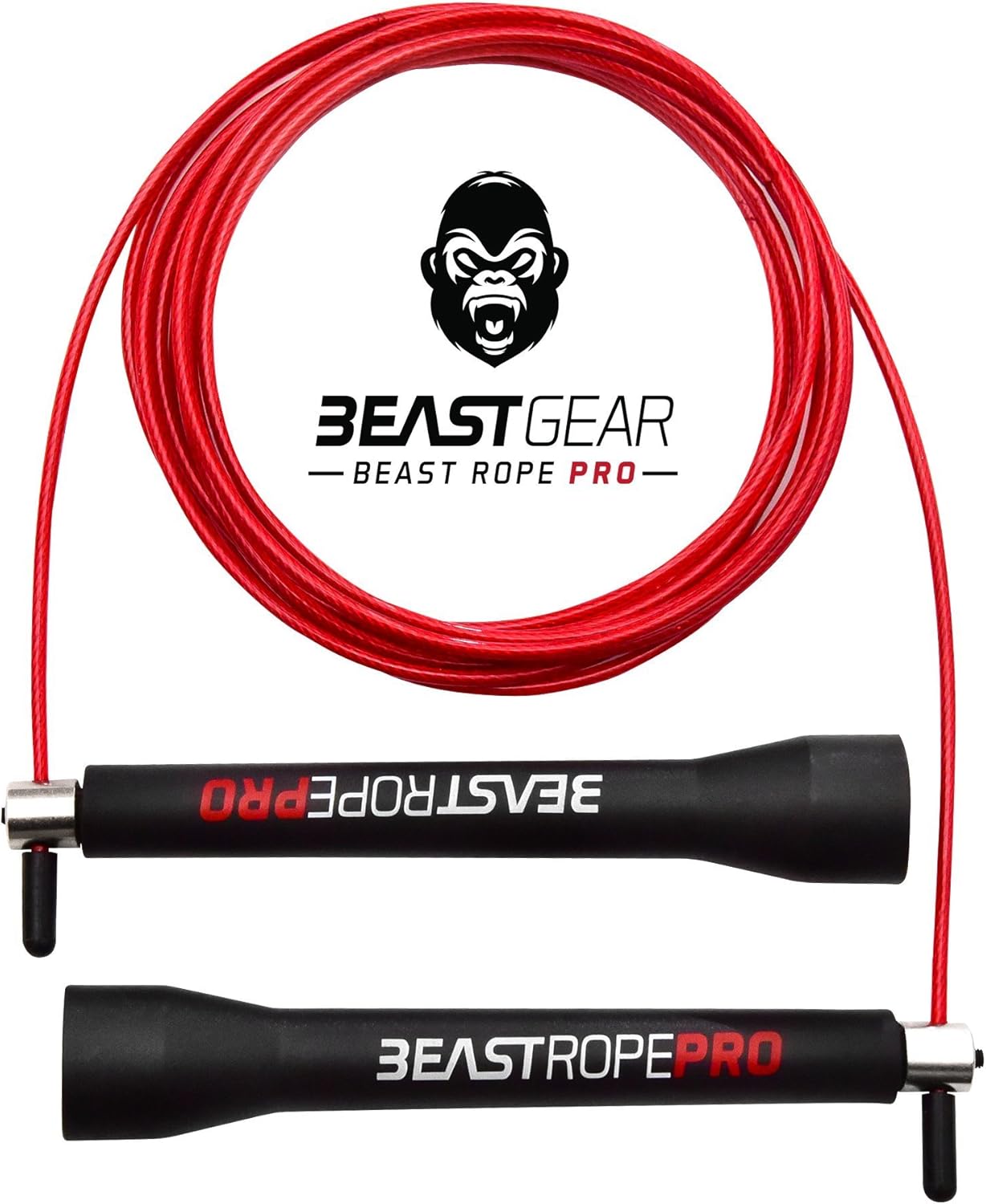 Beast Gear Beast Rope Pro Advanced Speed Skipping Rope for Fitness, Conditioni 5060506300092