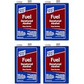 KLEAN-Strip GSL26 Denatured Alcohol 1-Gallon - Pack of 4. Denatured Alcohol for Cleaning, Klean-Strip GLS26 Denatured Alcohol, 1-Gallon, 4 Pack