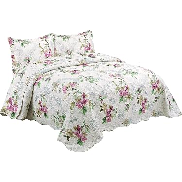 Dessus De Lit Patchwork Motif Myrtille - Environ 99x99 Pouces, 100% Coton, Fait Main Par Linda McGibbon, Neuf (non Fini)