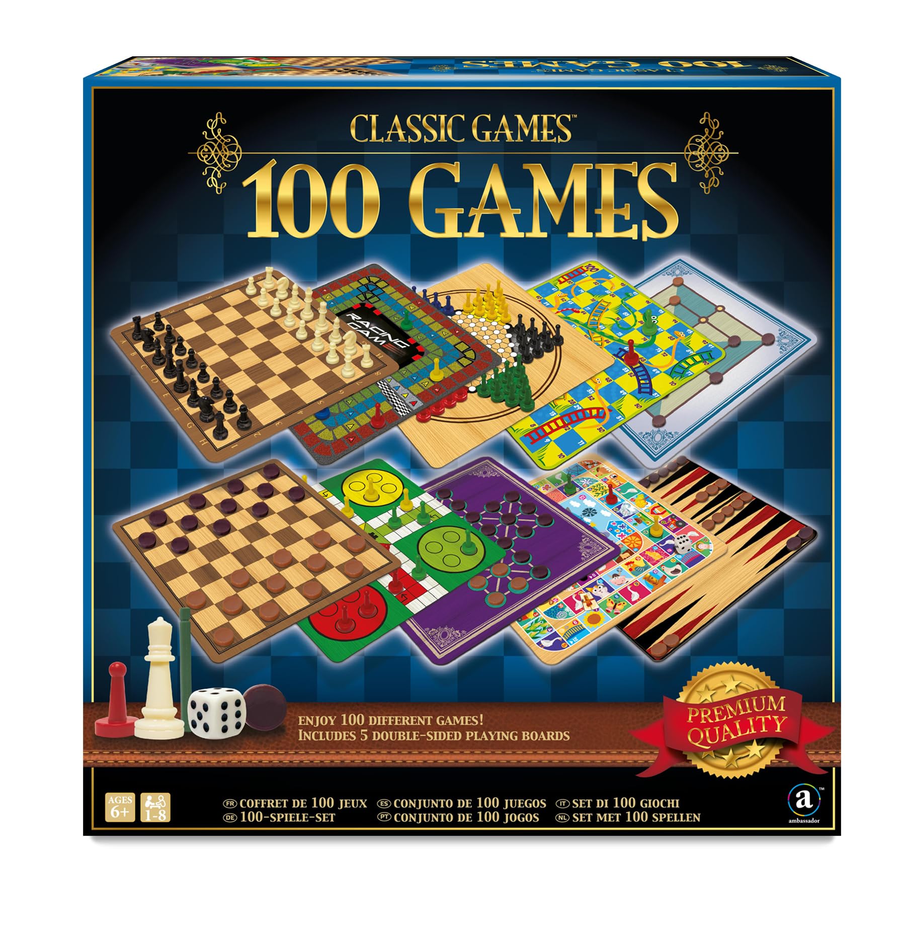 100 Classic Games Compendium, 2 Players