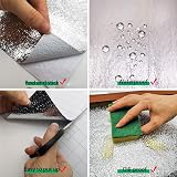 TOTIO Silver Self-Adhesive Wallpaper 16x354inch Waterproof Vinyl Sticker view 6