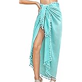 Rossopesca Sarong Wraps for Women Beach Cover Up Bikini Bathing Suit Swimsuit Scarf Pareo Beach Wrap Skirt Coverups