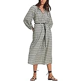 Velvet by Graham & Spencer Women's Raine Printed Voile Dress
