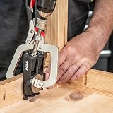 Trend 3 in 1 Pocket Hole Jig Kit PH/JIG/BK with Drill Bit Collar & Case view 9