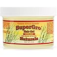 SuperGro Hair Gel with Extra Hold - For Braiding, Locking, Instant Edge Control, Twisting, Retwisting - Natural Grip Jam for Neat Shining - Braid, Loc Care Gel with Black Castor Oil - 8 Oz