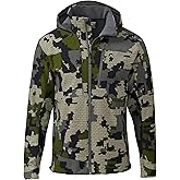 KUIU Guide PRO Hooded Jacket - Wind Resistant, Water Repellent, & Soft-Shell Hunting Jacket