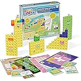 hand2mind Numberblocks 31-40 MathLink Cubes Activity Set, 10 Activities | Preschool and Kindergarten Learning Activities, Educational Toys for Kids, Counting Math Manipulatives, Numberblocks Set