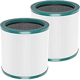 TP01 HEPA Filter Replacement Compatible Only with Dyson Tower Purifier Pure Cool Link TP01, TP02, TP03, AM11, BP01 Models, Replace Part 968126-03 – NOT for HP or DP Series (2 Pack)