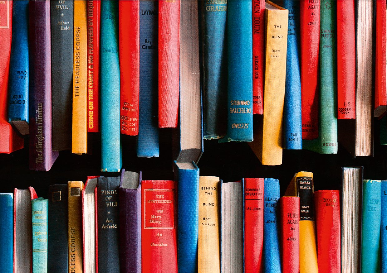 Fablon 45 cm x 2 m Book Stack Roll