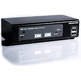 ConnectPRO UR Series Kit USB VGA KVM Switch w/DDM &amp; Multi-hotkey (2 Port, No Cable)