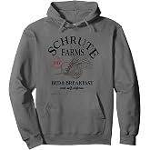 The Office Schrute Farms Large Label Pullover Hoodie