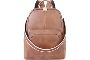 CLUCI Small Backpack for Women, Womens Backpack PU Backpack Purse for Women Leather Convertible Travel Backpack Shoulder Bags