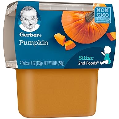 gerber pumpkin baby food