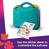 LEGO Friends 42672 2in1 Beach Travel Suitcase Plane 2 Dolls Dog Dolphin view 5