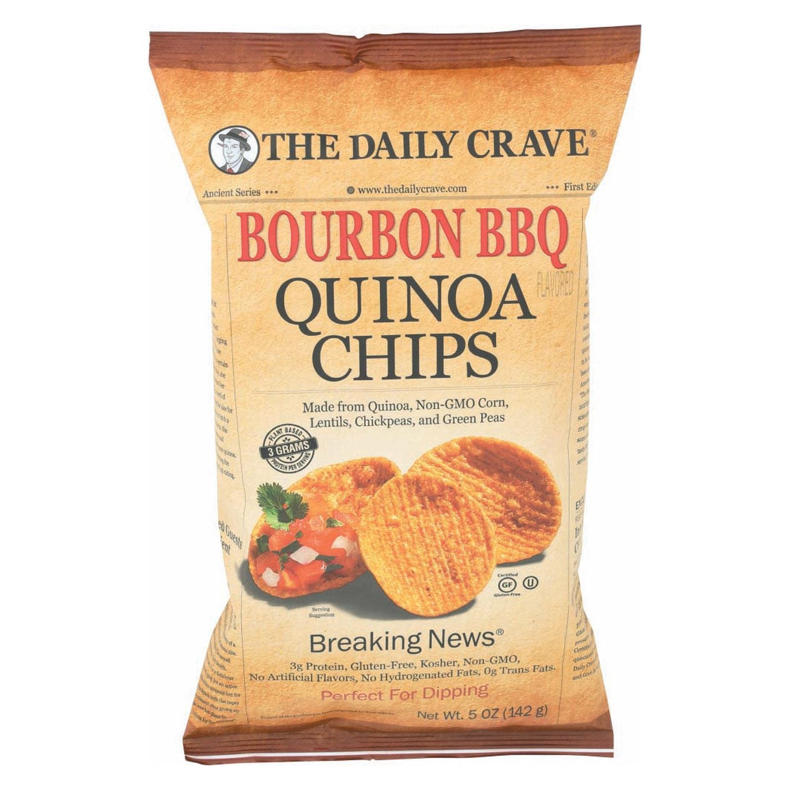 The Daily Crave Spicy Sriracha Lentil Chips, 5 Ounce (Pack