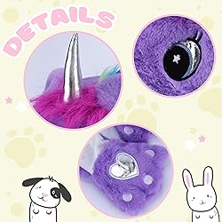 Bubblepompom Unicorn Hat with Ears Moving Jumping