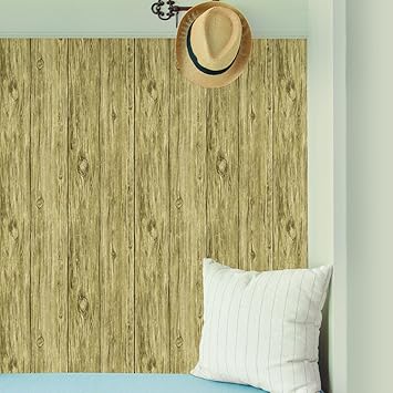 Roommates Wood Board Peel And Stick Wallpaper Amazon Com