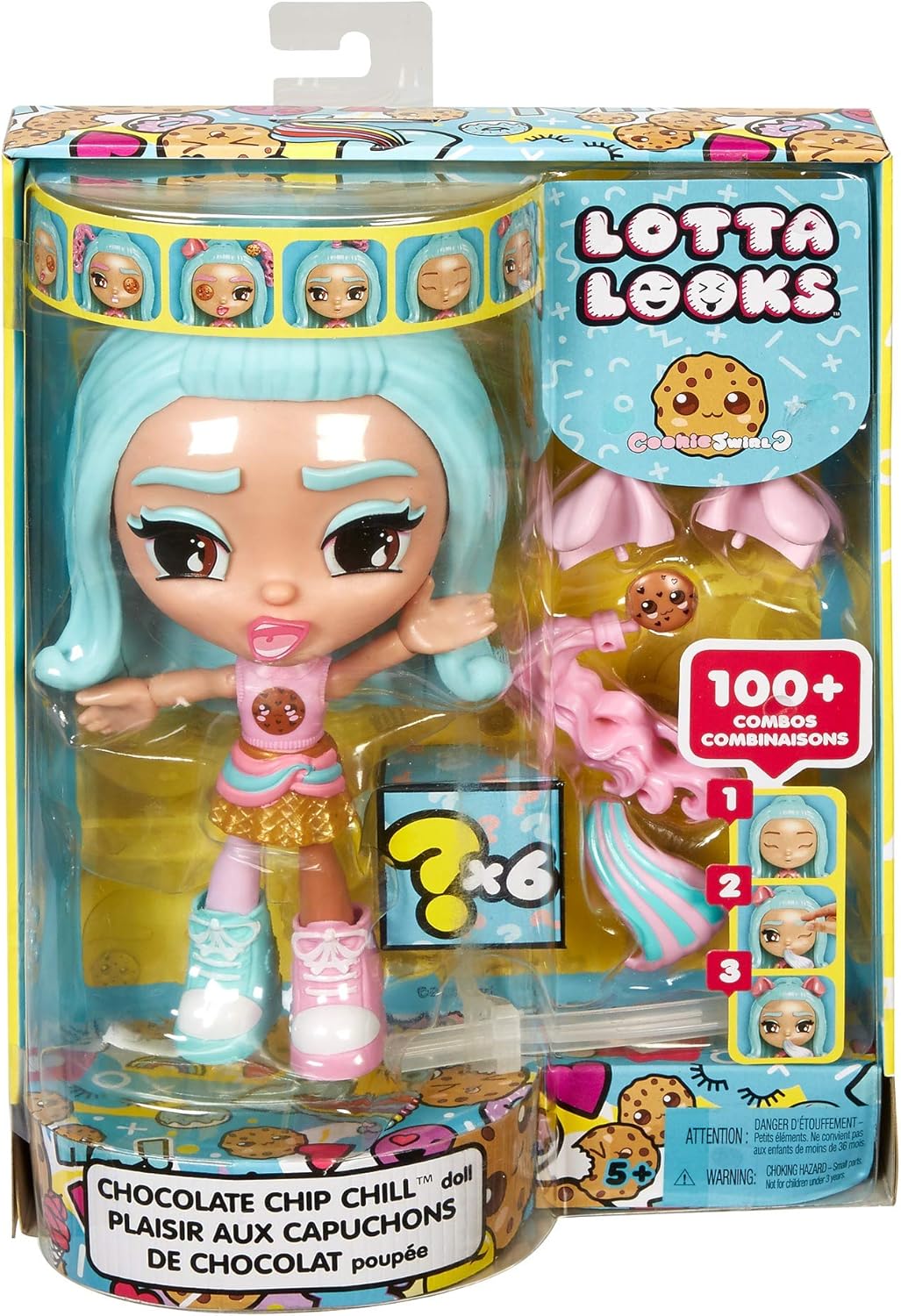 Lotta Looks Cookie Swirl Chocolate Chip Chill Doll