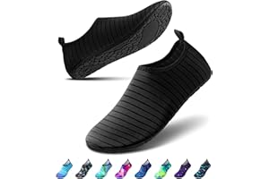 SIMARI Water Shoes Women Men Quick-Dry Swim Pool Beach Breathable Aqua Socks Soft Barefoot Slip-on Non-Slip Outdoor Sports Su